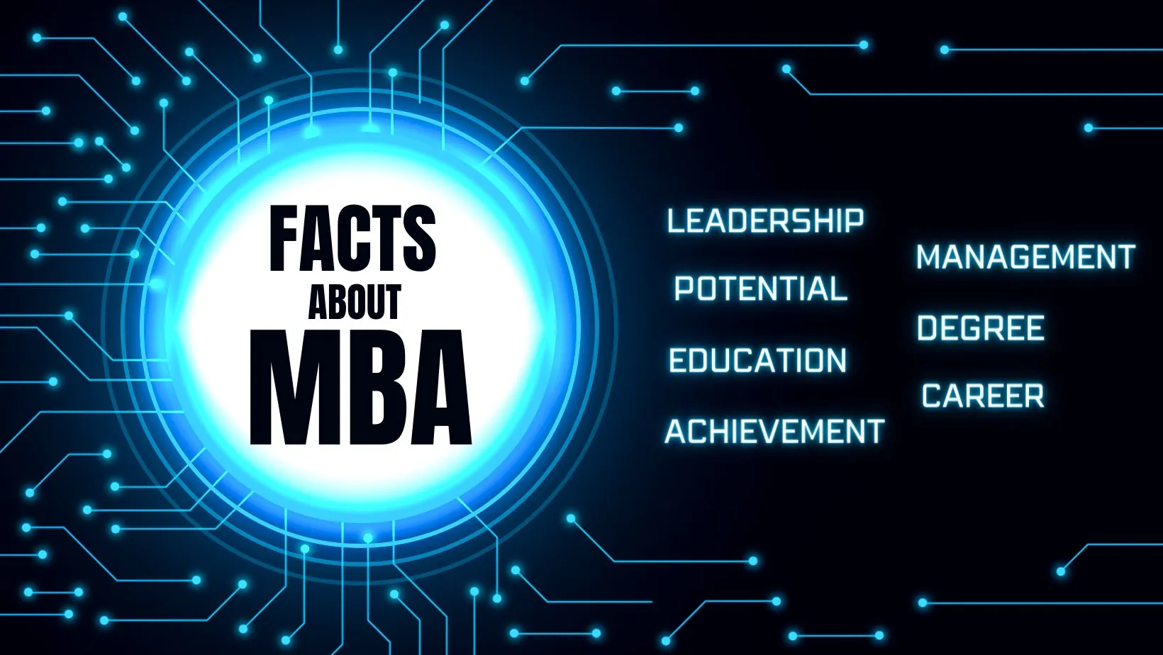 key facts about mba